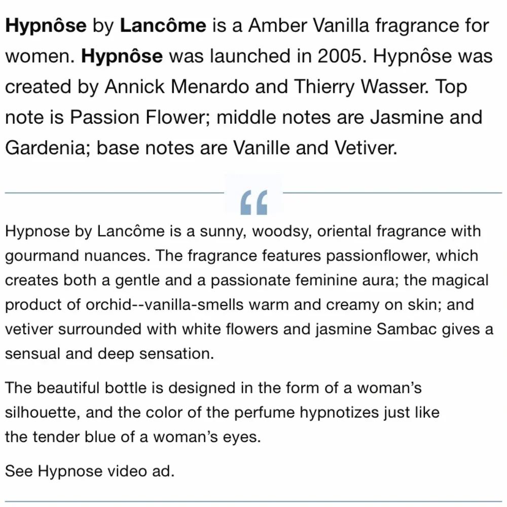 Lancôme 🧊🧊🧊🧊hypnose🧊🧊🧊🧊🧊75 ml - Picture 5 of 6